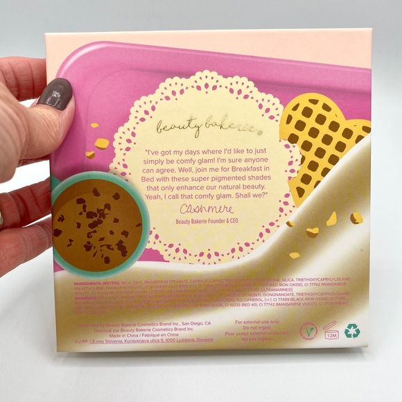 Beauty Bakerie Eyeshadow Breakfast In Bed Eyeshadow Palette New - Picture 5 of 5
